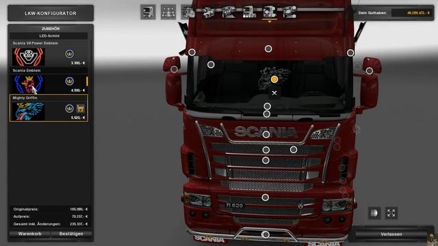 ETS 2 DLC Mighty Griffin Scania Tuning