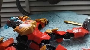 Мультик LEGO BIONICLE: Стальной череп vs Таху.