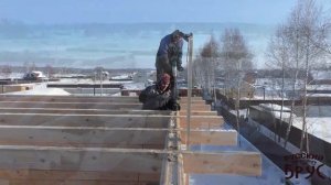 Этапы строительства "Русский Брус"