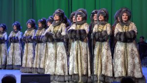 Сибирский русский народный хор с триумфом выступил в Москве