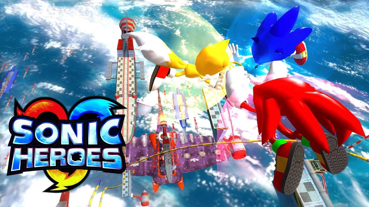 Sonic Heroes (Прохождение на Стрим) (13-й Уровни - Egg Fleet) (#13)