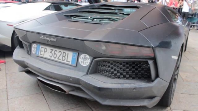Aventador Team Salamone Start-Up and REV! смотреть онлайн