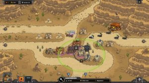 Прохождение Kingdom Rush Frontiers Veteran - Level 6 Врата Назеру Heroic