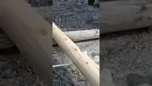 Рубка сруба. Чаша в курдюк за 2 минуты.