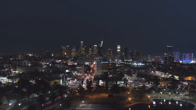 Night Jazz - Los Angeles, USA - Calming Smooth Piano Jazz Music For Deep Sleep & Melodic Jazz Tunes