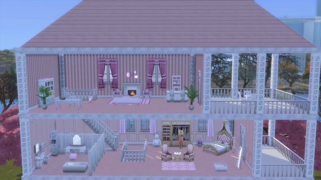 ДОМ БАРБИ В SIMS 4! смотреть онлайн