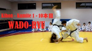 Kihon - Kumite 1 - 10本目WADO-RYU (和道流 基本組手1 - 10本目)