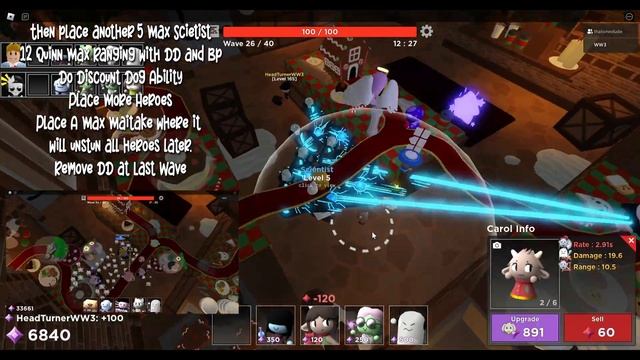 How to SOLO/DUO Bustling Bakery Hard Mode Challenge (for Beginners) in Roblox Tower Heroes смотреть онлайн