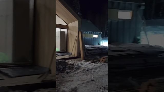 Мороз и стройка, самый большой Барнхаус смотреть онлайн