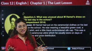 The Last Lesson Practice Session | Flamingo English Chapter 1 | Class 12 and CUET 2024