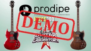 Электрогитара Prodipe JMFGS300 - демонстрация звучания