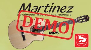 Классическая гитара MARTINEZ MP5 - демонстрация звучания