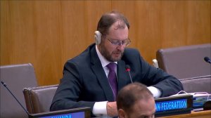 Mr. Chumakov at the High-level meeting on addressing the existential threats posed by sea level rise