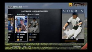 Jack Morris Career Arc Program Completed + Progressing The Tom Seaver Immortal! MLB The Show 18