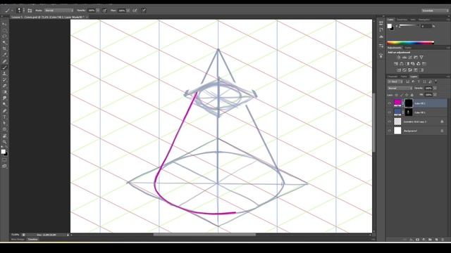 05. Draw Cones. DRAWING ISOMETRIC 101 by Riaan Marais.