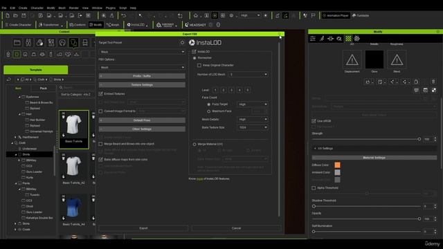 18. Exporting Your Final Character. STYLIZED CHARACTER in Character Creator and Blender