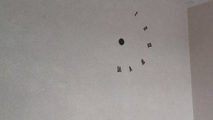 3D часов cборка установка на стену  24.01.2024