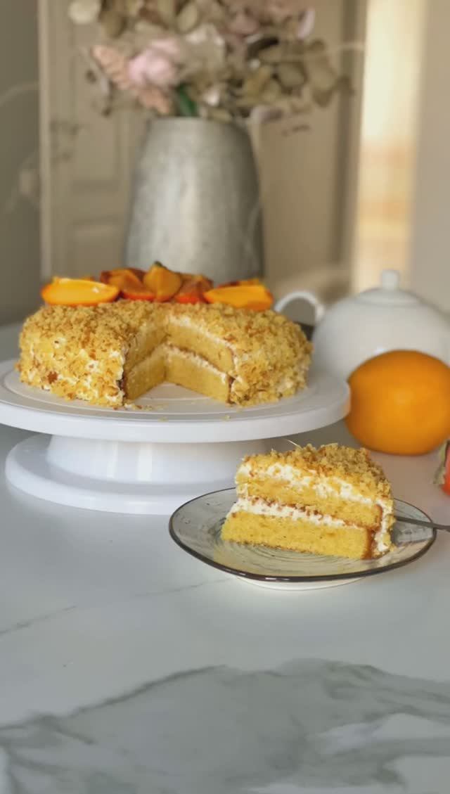 Тыквенный торт. Невероятно вкусно и просто