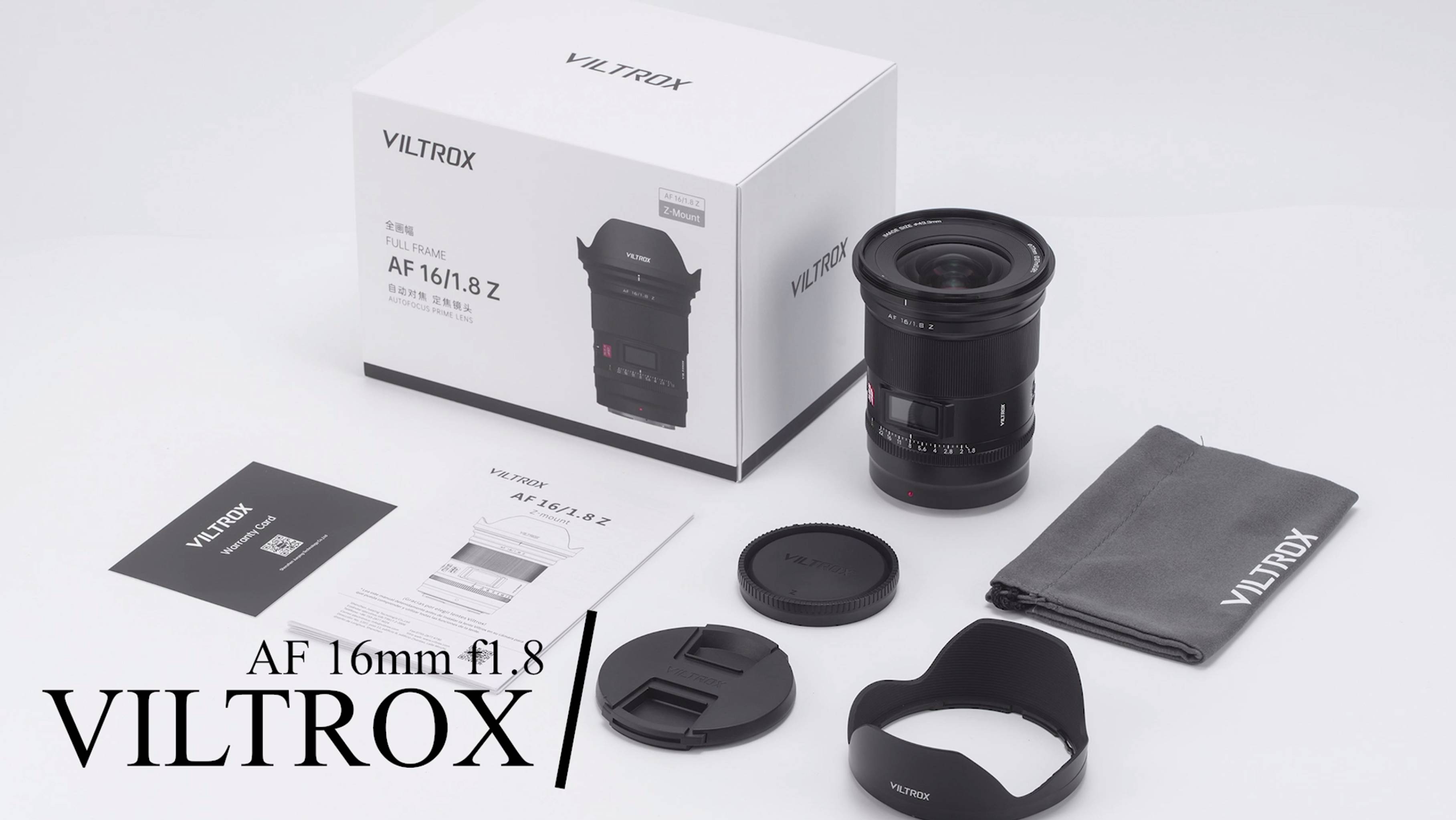 Объектив Viltrox AF 16mm f/1.8 E-mount