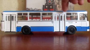 Обзор масштабной модели автобуса ЛиАЗ-677М