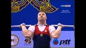 Evgeny Chivishev 240 kg  Clean and Jerk 2007