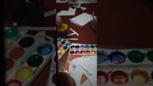 2 часть | как сделать бумажного хобихорса| покраска