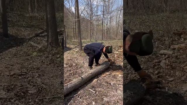 兄弟几个在山上炖大肘子，软烂入味满满胶原蛋白，大口啃肉就着大蒜吃过瘾！【咱村农家乐】