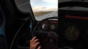 Перегон ЗИЛ Бычок со спалкой. Оренбург - Новосибирск