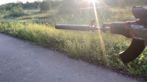 Автомат АК47 на орбизах