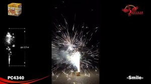 РС4340 SMILE Фонтан пиротехнический