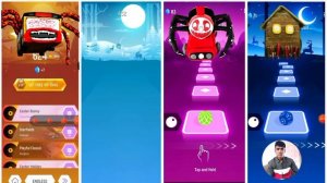 Bus Eater vs Lightning Mcqueen Eater vs Choo Choo Charles vs House Head I Tiles Hop EDM Rush