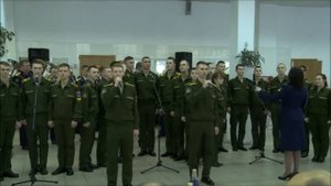 Гимн академии ВА ВКО им. Г. К. Жукова. Солисты Кирилл и Родион Мирошниченко