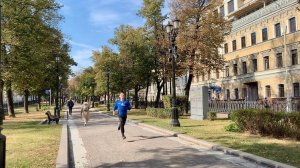 Ежедневная беговая тренировка в Москве || подготовка к Московскому марафону 2024 :)