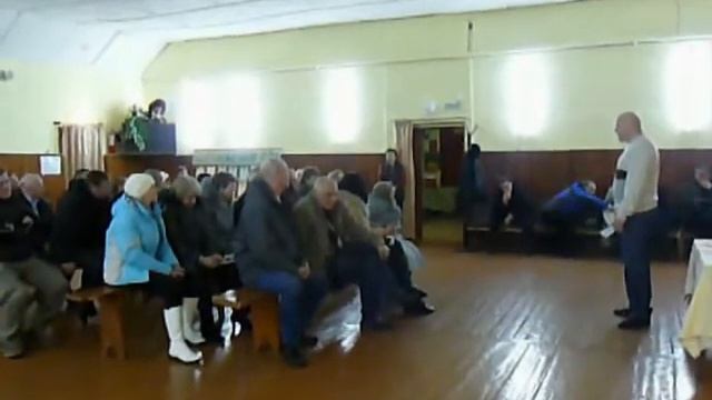 Аксеново публичные слушания с участием главы Фряново