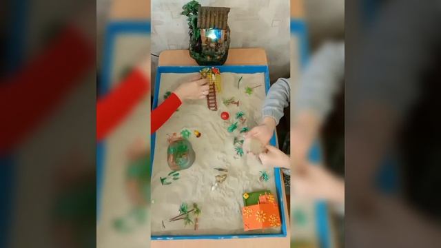 Детские страхи прогоняет #песочнаятерапия. #арттерапия #дети #страхи
