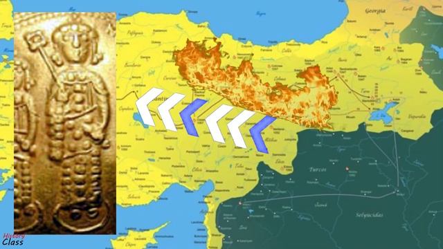 The Battle of Manzikert - Byzantine Empire vs Seljuq Empire, in 1071