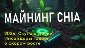 📌 Майнинг Chia сново выгоден_ ❗️Итоги майнинга. Скупаю диски, инсайдеры говорят о скором росте_
