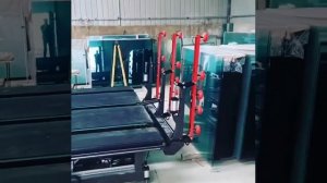 Стол для резки стекла с загрузочным устройством