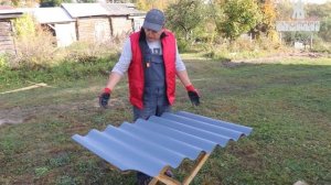 Обзор на фиброчерепицу ТИСМА от Константина @ZKVSam #кровля #diy #стройка #фиброчерепица #тисма