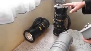 Подводный Фонарь КРОКОДИЛ. Сборка.😉😉😉