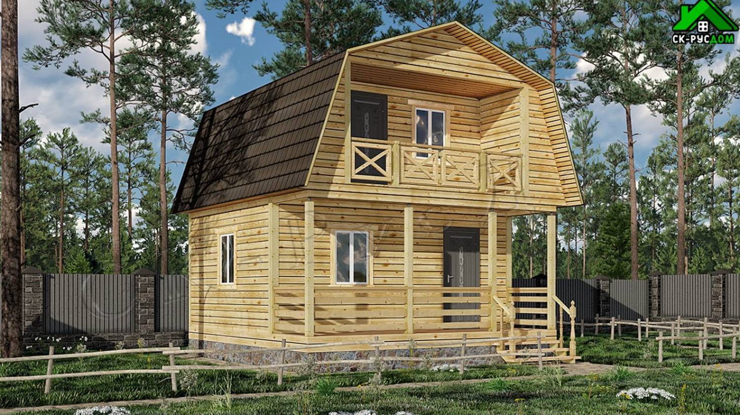 Дачный дом под ключ