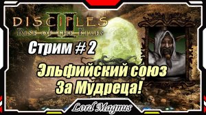 Disciples II: Rise of the Elves/Дисциплис 2 Стрим #2 Кампания Эльфов - за Мудреца, жезлоносца❗️