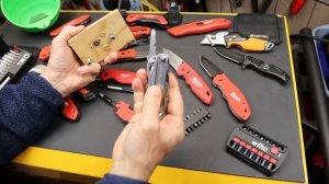 Milwaukee's Best? The 48-22-1505 Utility Knife with Bit Driver. EDC meets Shop Tool for the win.