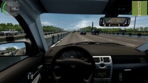 Визу брата на работу на его машине в  City Car Driving приятного просмотра 😊😊😉