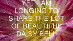 DAISY BELL A SONG FROM 1892 WRITTEN BY HARRY DACRE.wmv
