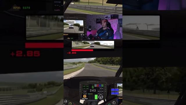 Когда забыл кнопки на руле  #simracing #motorsport #gaming #memes #iracing #simagic #gtneo