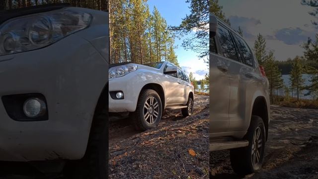 Toyota land cruiser Prado: испытание природой