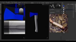 31. Nordic Axe pt2 — Adding Detailto Handle. SUBSTANCE PAINTER MASTER Course