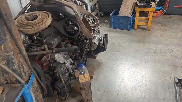 Заднее крепление ДВС, установка МКПП. Изготовление траверсы смотреть онлайн