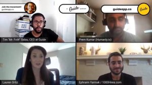 Guide Live B2B Jam Session w/ Lauren Ortiz, Ephraim Yarmak, and Prem Kumar